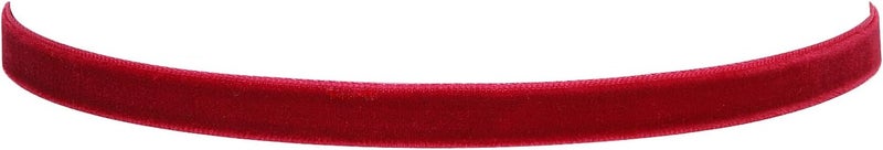 RareLove Red Choker Necklace Tiny Red Velvet Choker Necklace for Women Witch Vampire Costume Accessories Gothic Jewelry - Image 1
